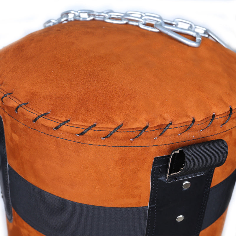 120cm Cowhide Kick Boxing Punching Bag Sandbag For Adult Mma Muay Thai