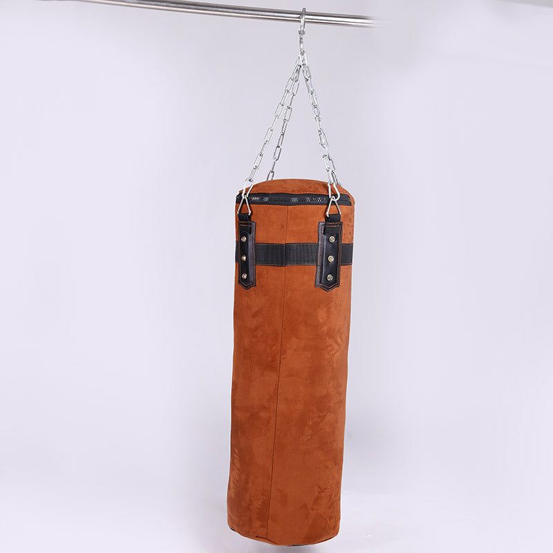 120cm Cowhide Kick Boxing Punching Bag Sandbag For Adult Mma Muay Thai