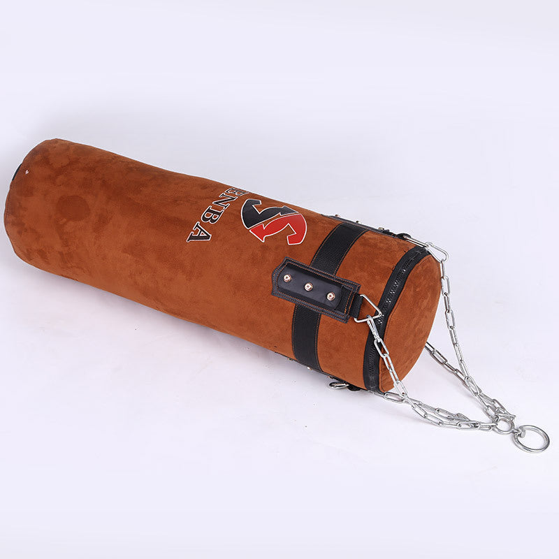 120cm Cowhide Kick Boxing Punching Bag Sandbag For Adult Mma Muay Thai