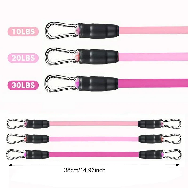 Ankle Straps Resistance Bands Set Fitness Workout Exercise Equipment