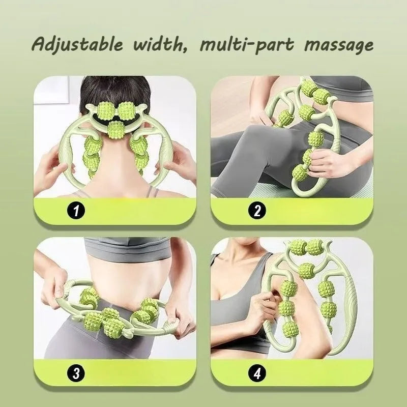 New Yoga Auxiliary Sports Fitness Equipment Roller Massager Muscle