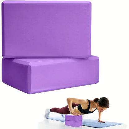 1/2PCS Gym Foam Brick Training Exercise Fitness Equipment Dance Yoga
