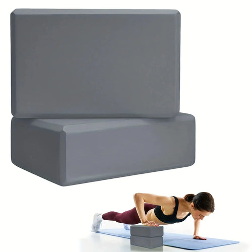 1/2PCS Gym Foam Brick Training Exercise Fitness Equipment Dance Yoga