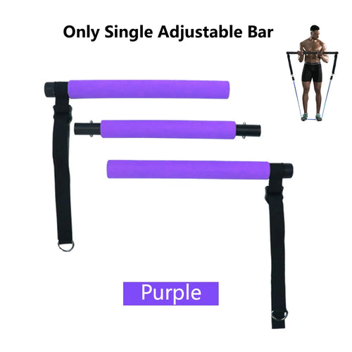 Fitness Resistance Bands Set Yoga 5 Tube Workout Bands Home Exercise