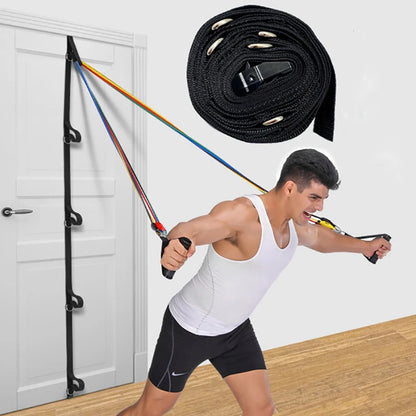 Multifunctional Home Fitness Equipment Elastic Rope Door Pull Strap