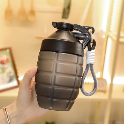 600ml Fitness Sports Water Bottle 1-2pcs Simple Shaker Cup Protein
