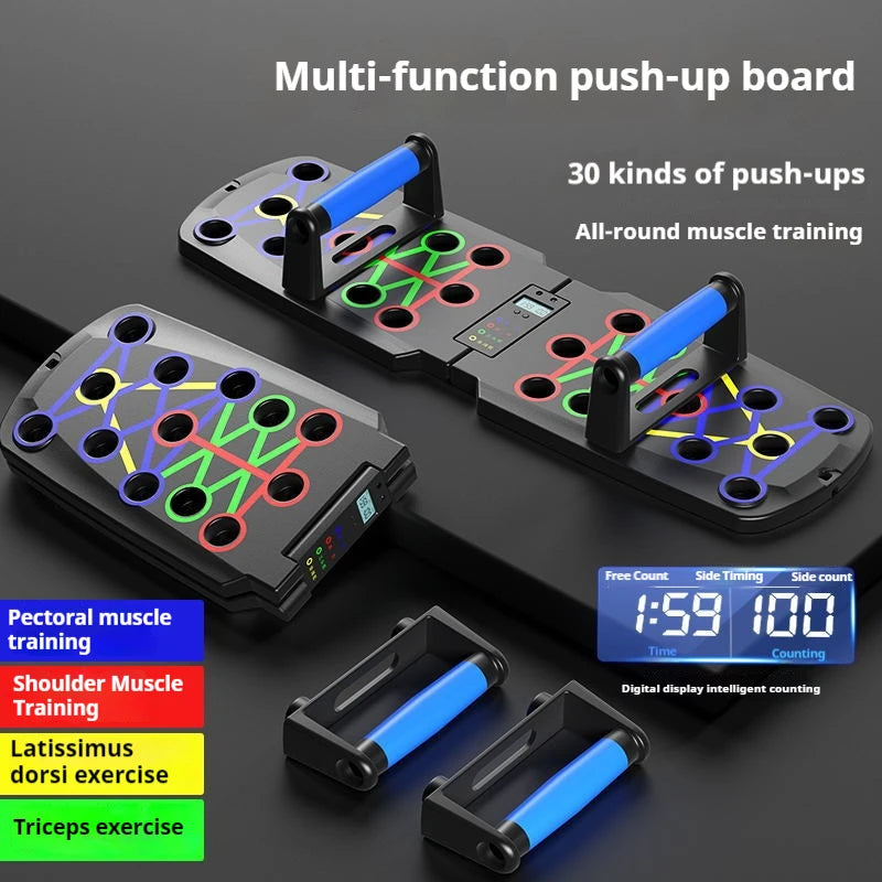 Foldable Push Up Board Chest Abs Core Training Equipment Portable Home