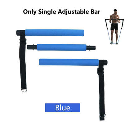 Fitness Resistance Bands Set Yoga 5 Tube Workout Bands Home Exercise