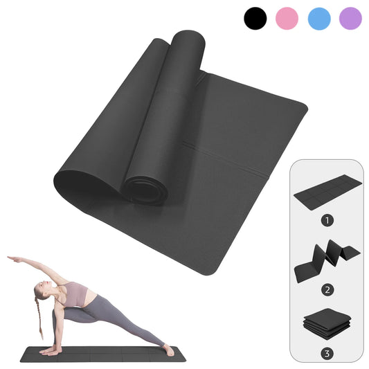 4MM Thick EVA Yoga Mats Anti-slip Sport Fitness Mat Blanket for