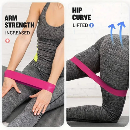 Fitness Elastic Resistance Bands Home training yoga sport resistance