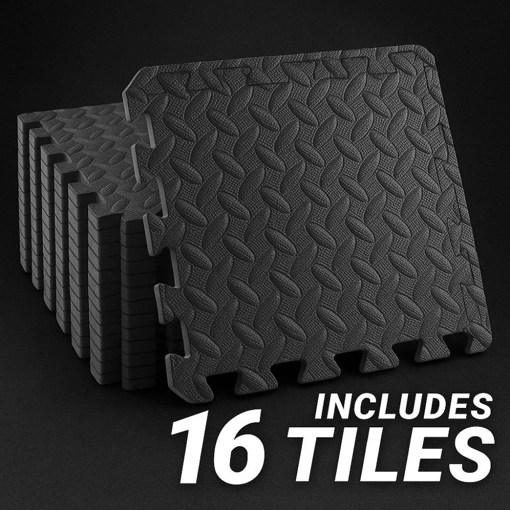 16 Piece Fitness Yoga Mat Soft EVA Foam Puzzle Mat Non Slip