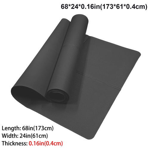 4MM Thick EVA Yoga Mats Anti-slip Sport Fitness Mat Blanket for