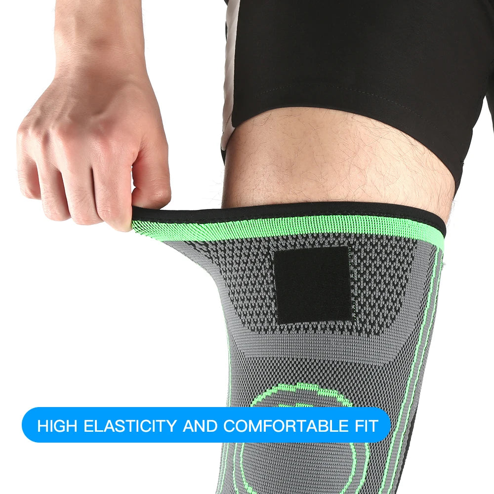 Sports Compression Knee Brace Elastic Support Pads Knee Pads Fitness