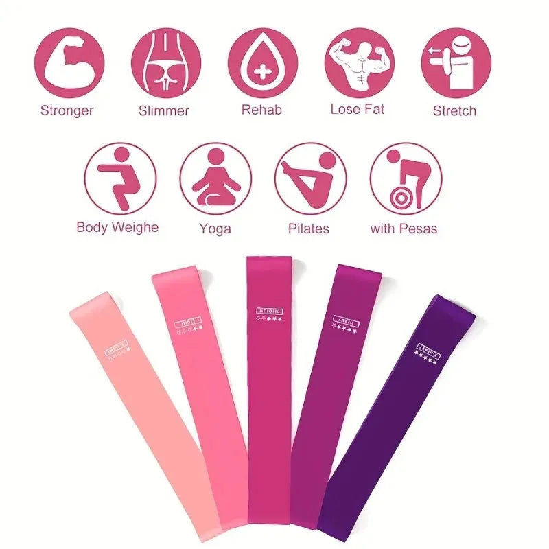 Fitness Elastic Resistance Bands Home training yoga sport resistance