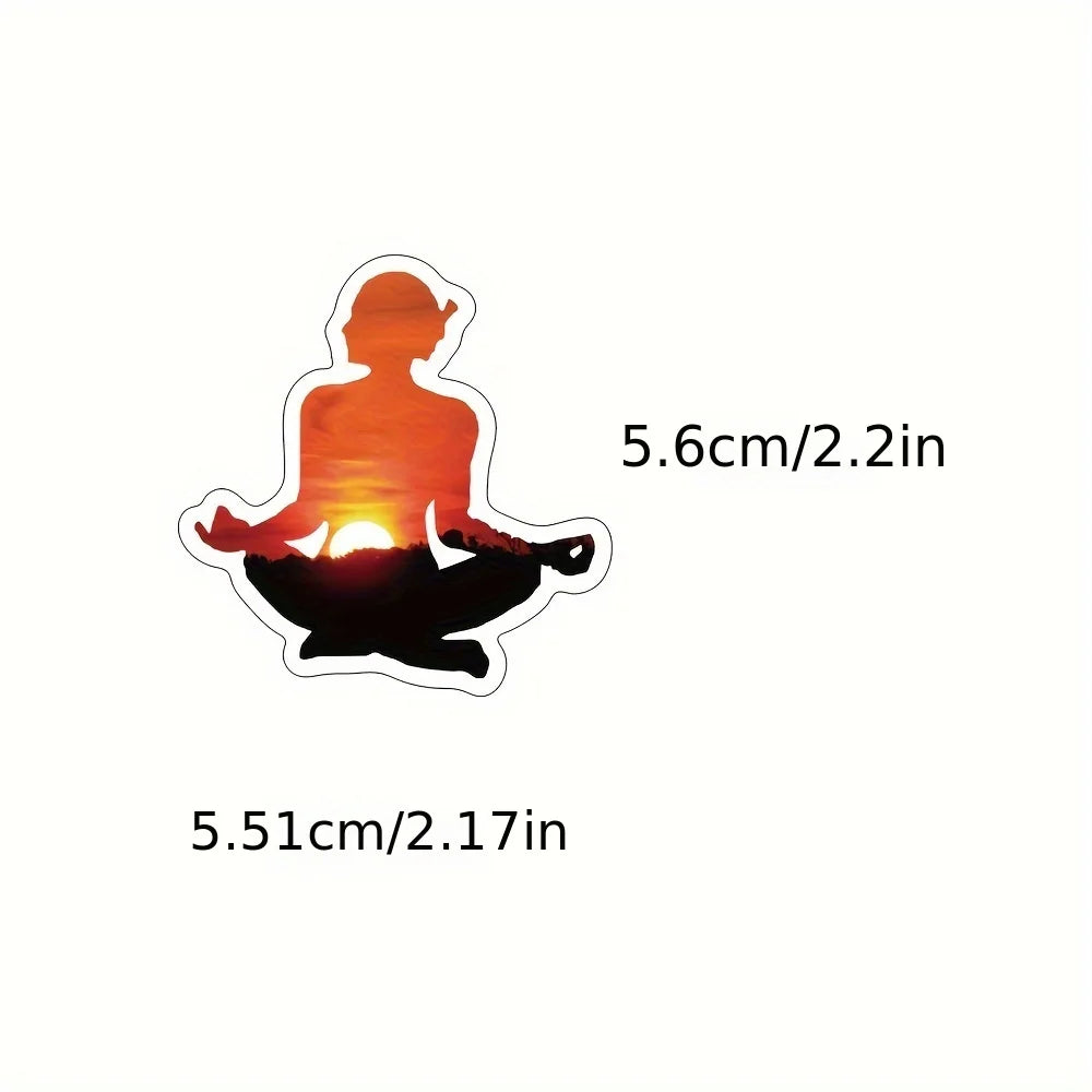 50PCS Inspirational Quotes On Weight Loss Exercise Fitness Sticker