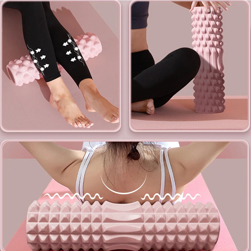 Yoga foam roller muscle massage Block pilates tools Yoga Column