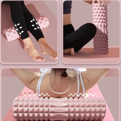 Yoga foam roller muscle massage Block pilates tools Yoga Column