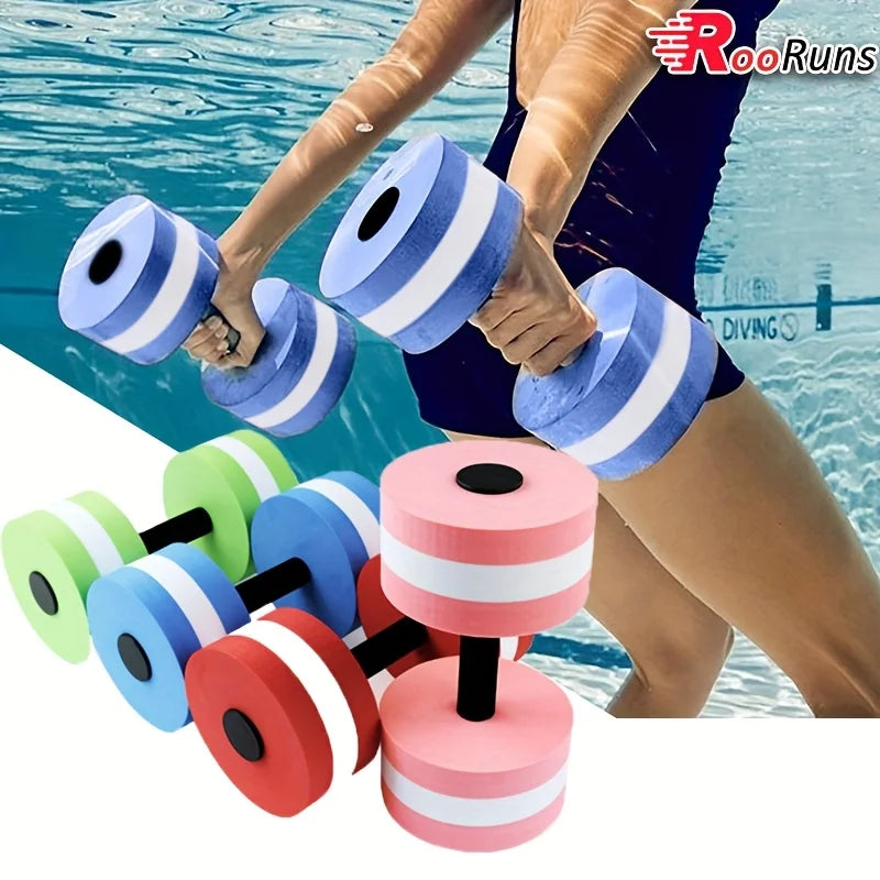 1PC High Quality EVA Water Foam Floating Dumbbell Fitness Equipments