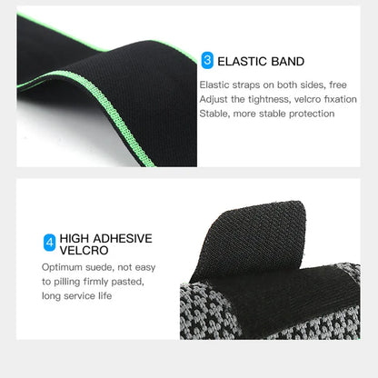 Sports Compression Knee Brace Elastic Support Pads Knee Pads Fitness
