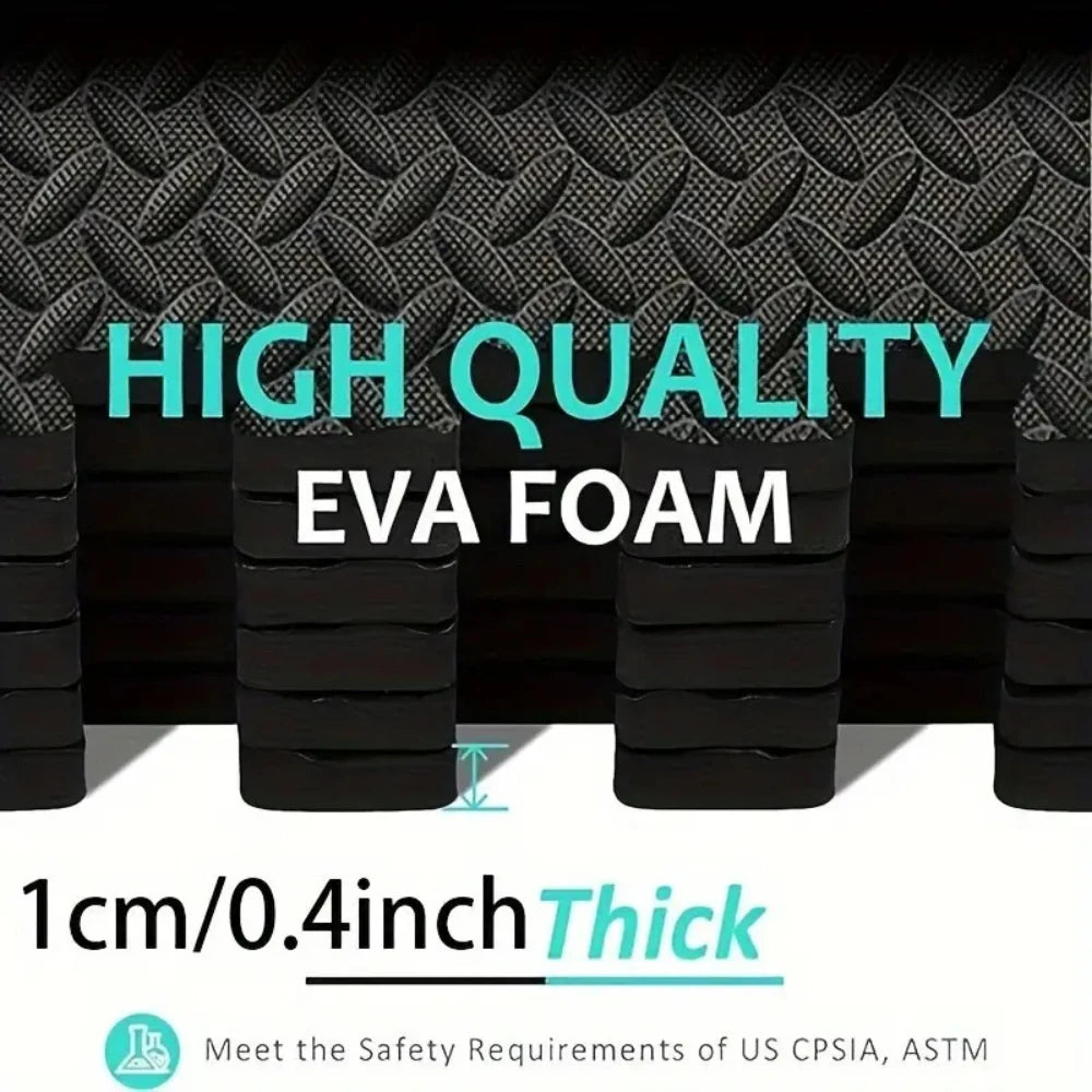 16 Piece Fitness Yoga Mat Soft EVA Foam Puzzle Mat Non Slip