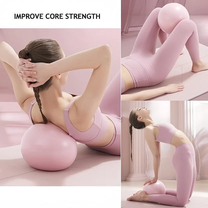 10-Piece Pilates Loops Yoga Kit, Stretch Belt Yoga Ball Rally Belt -